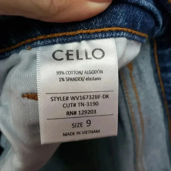 Cello Slim Boyfriend Distressed Jeans - Picture 5 of 6